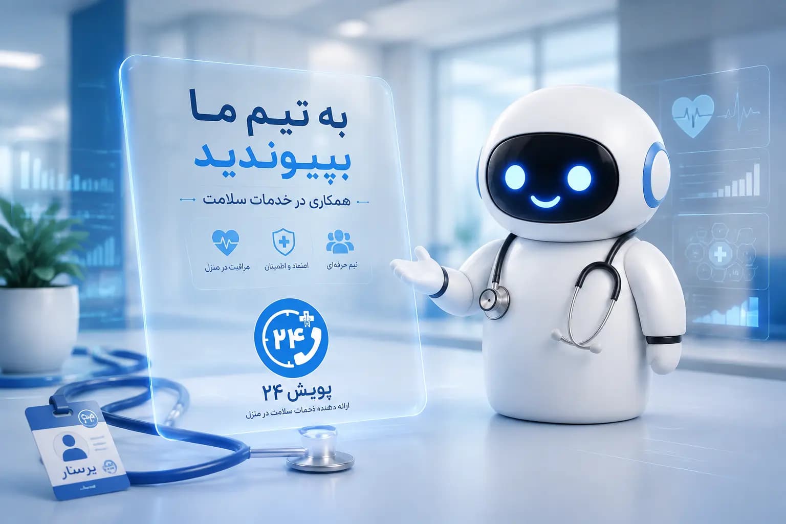 همکاری درمانگران و متخصصان سلامت با پویش ۲۴